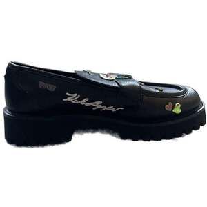 Karl Lagerfeld Paris Gaston Appliqué Leather Chunky Loafers